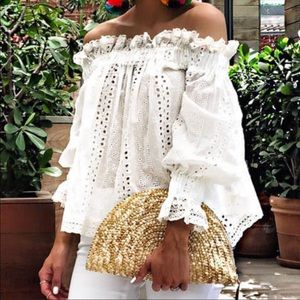 Endless Rose eyelet top